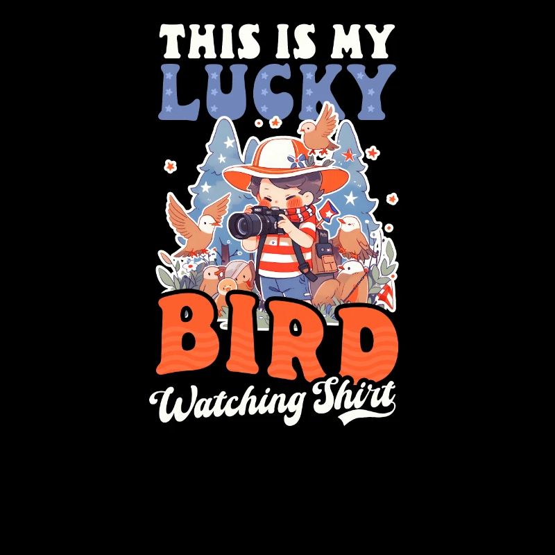 Birdwatcher My Lucky Bird Watching Outfit