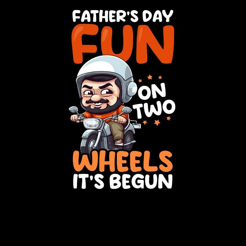 Motorbike Dad Fun On Two Wheels It Begun