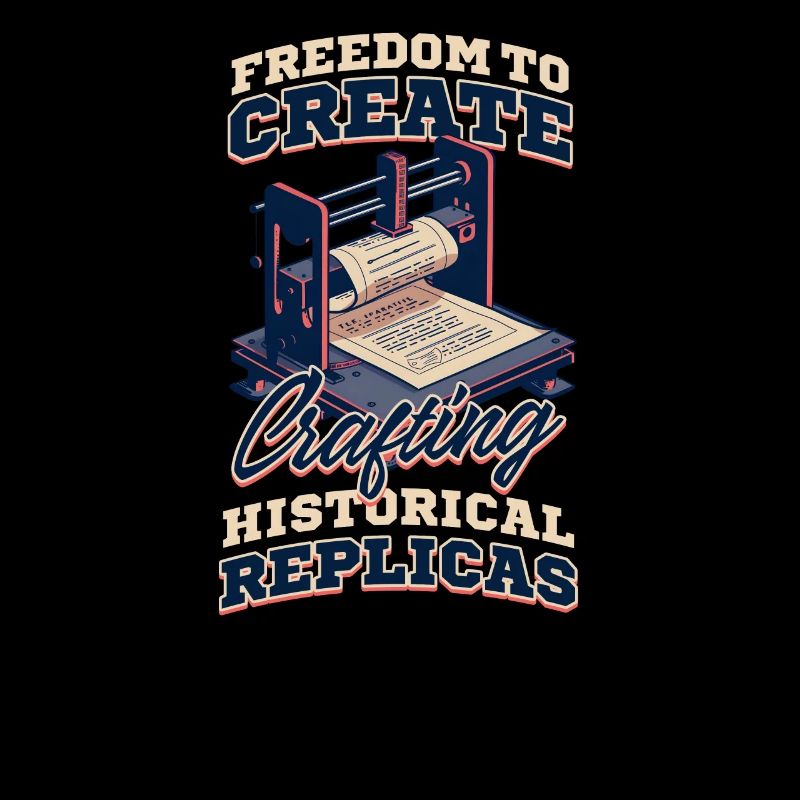 Patriotic 3D Printing Crafting Historical Replicas