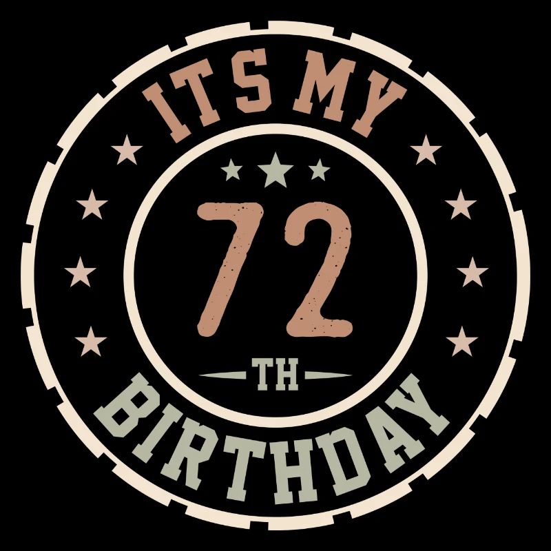 It's my 72nd birthday 72 year old gift