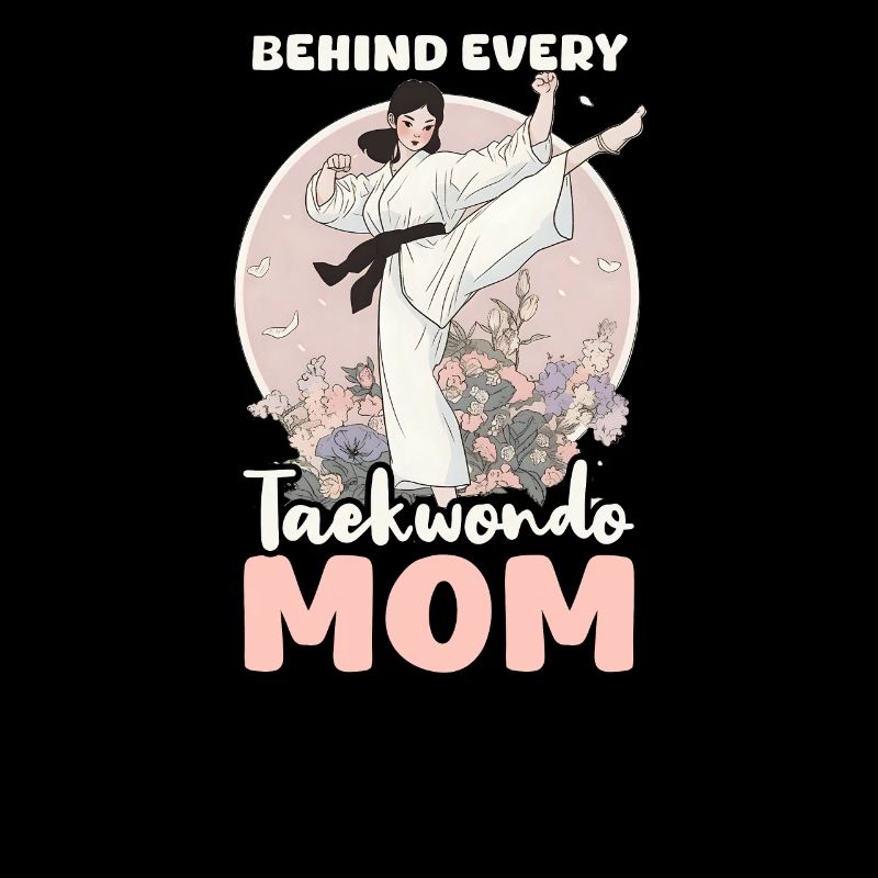 Taekwondo Mom Behind Every Taekwondo Practitioner