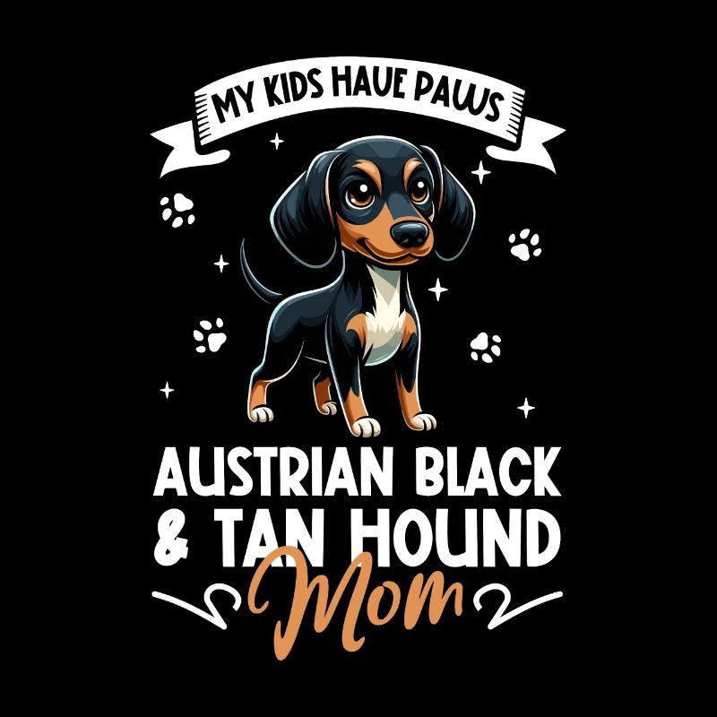 Austrian Black and Tan Hound Mama