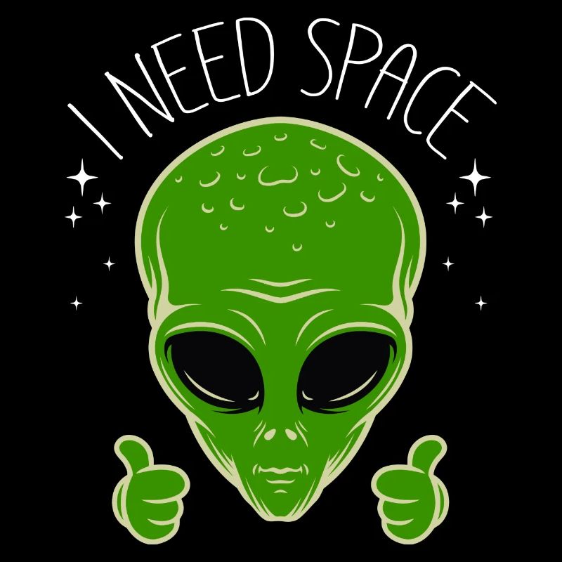 Vaisseau spatial OVNI extraterrestre drôle de l’espace
