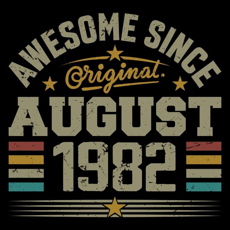 August 1982 Geburtstag August 1982 August 1982 Retro