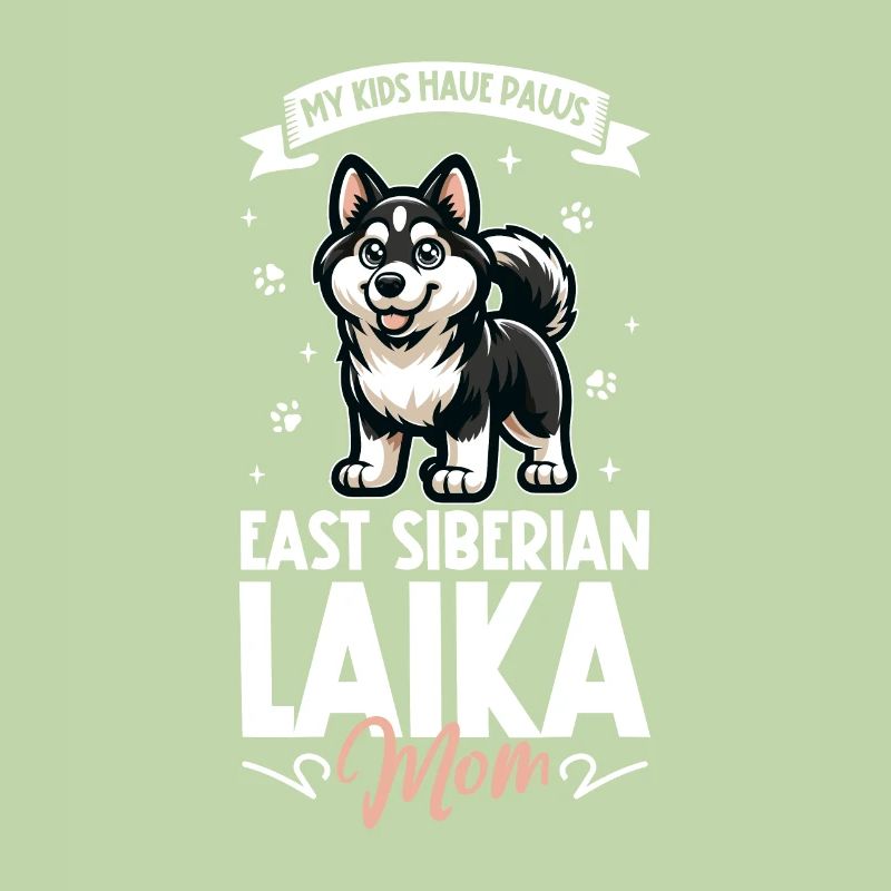 Ostsibirischer Laika Mama