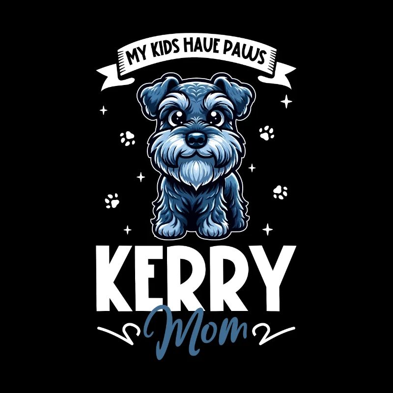 Kerry Blue Terrier Mom