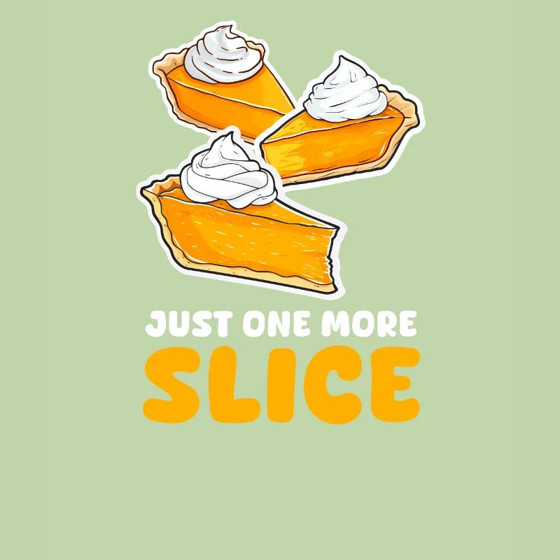 Pumpkin Pie Just One More Slice