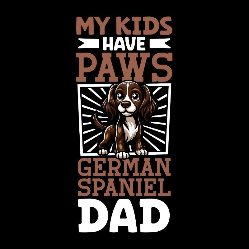 Caille Allemande Chien Papa