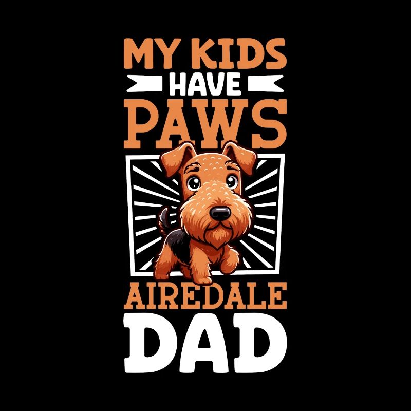 Airedale Terrier Dad