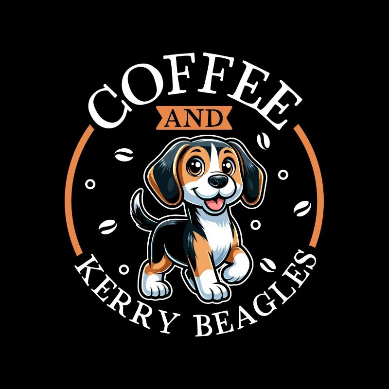Kaffee und Kerry Beagle