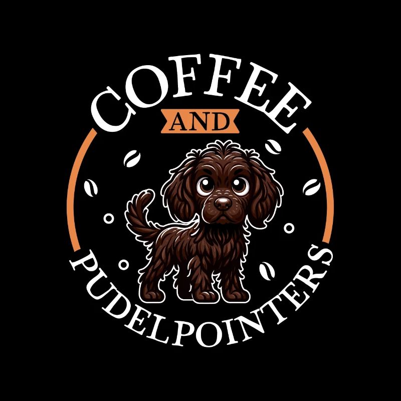 Coffee and poodle pointer