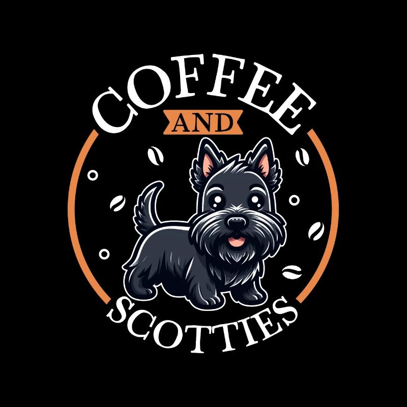 Café et Scottish Terrier
