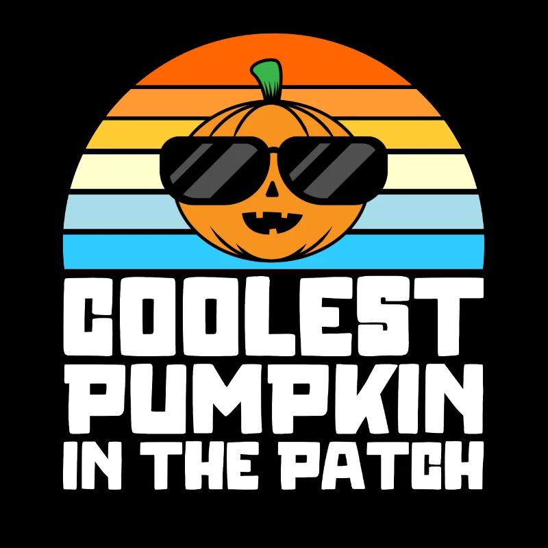 Citrouille la plus cool dans le patch Enfants Garçons Halloween