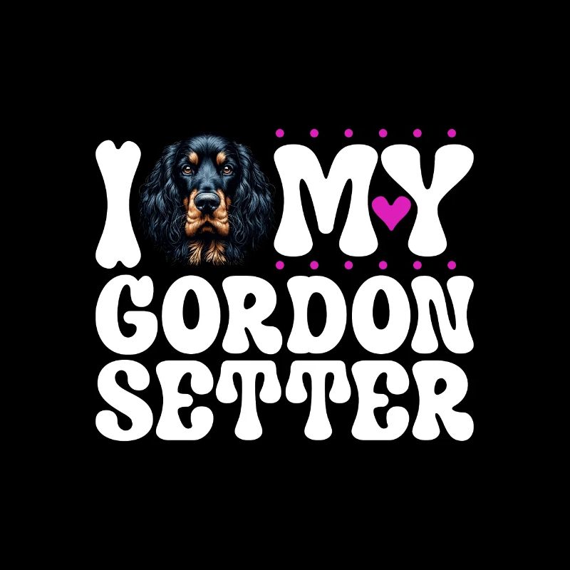 J’adore mon Gordon Setter