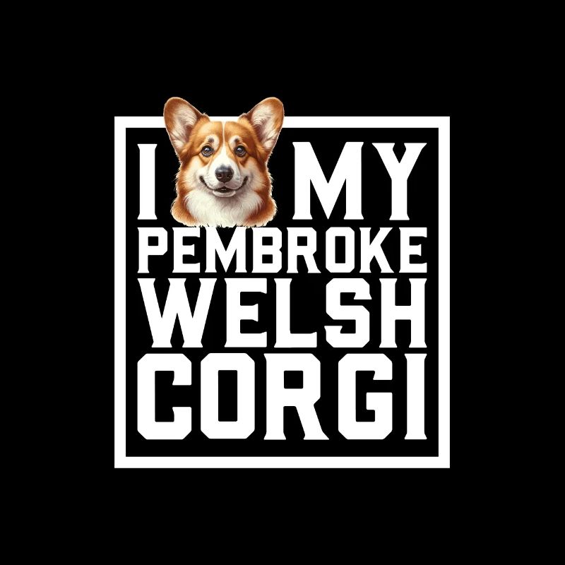J’adore mon Welsh Corgi Pembroke