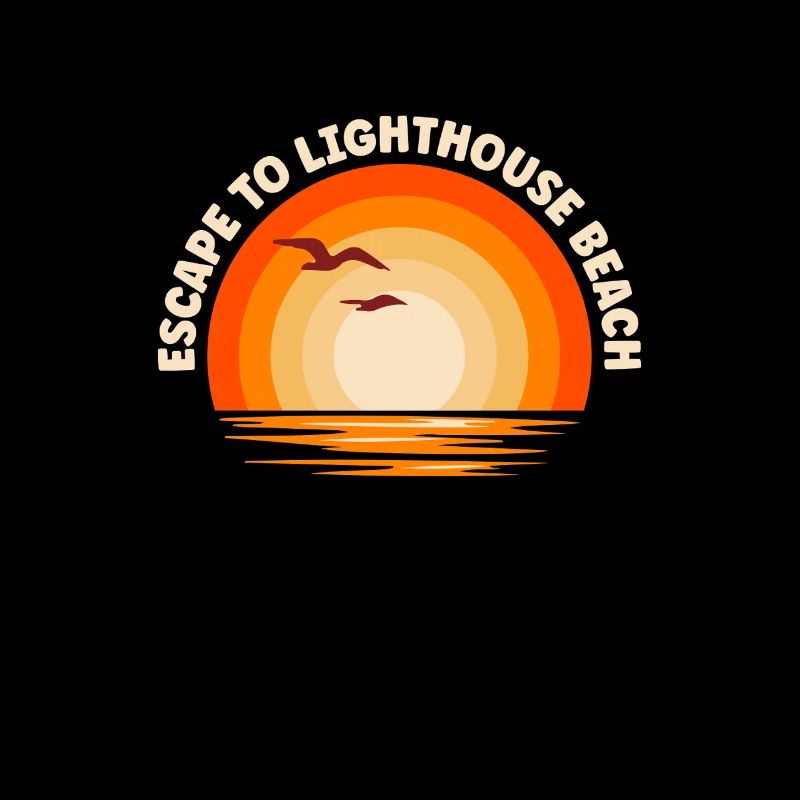 Ich fliehe nach Lighthouse Beach