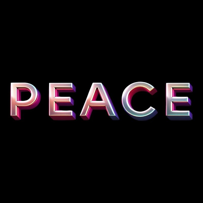 PEACE – La typographie comme expression de la liberté et de la liberté