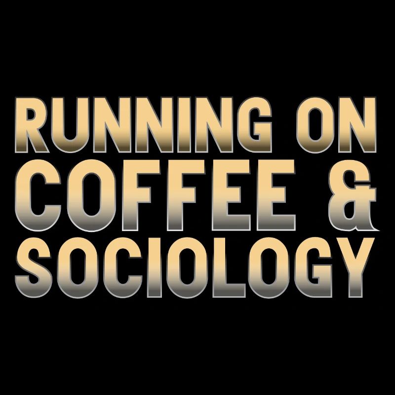 Coffee and sociology. Philosopher Gift