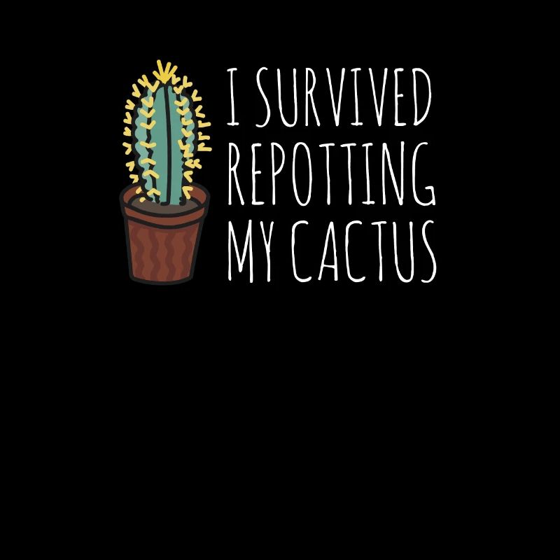 I Survived Repotting My Cactus