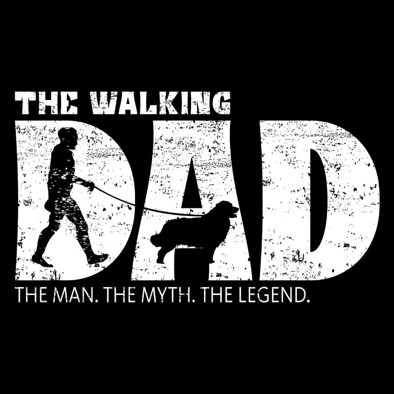 Le chien de Leonberg Le Walking Dad