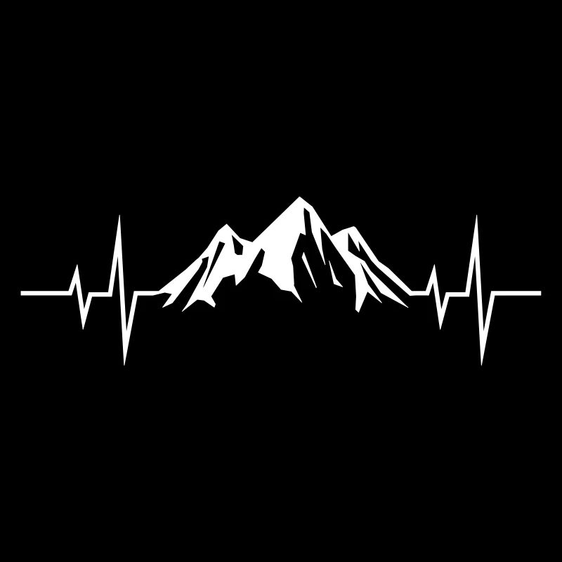Mountains puls symbol frequency
