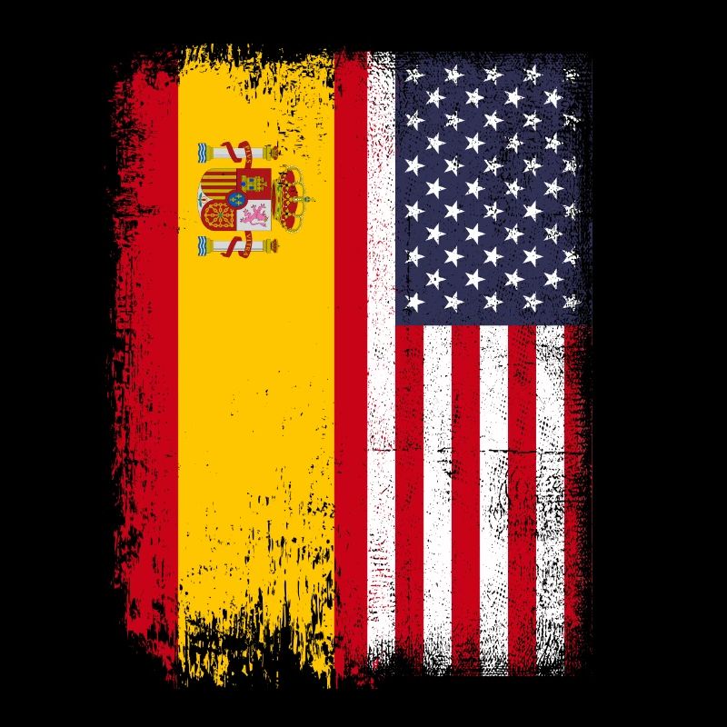 Drapeau espagnol des États-Unis d'Amérique
