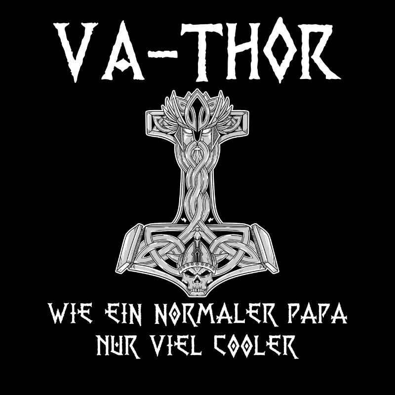 Va-Thor Vater Thor Vatertag Wikinger Papa Geschenk