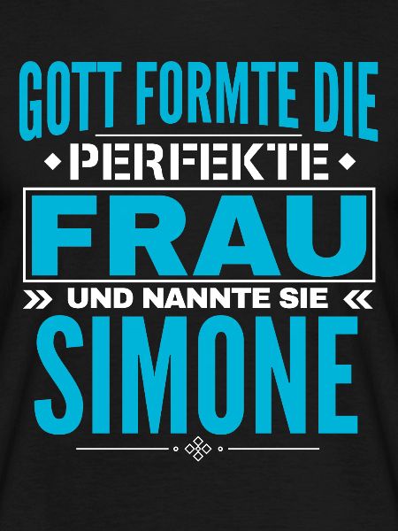 Simone Name Design