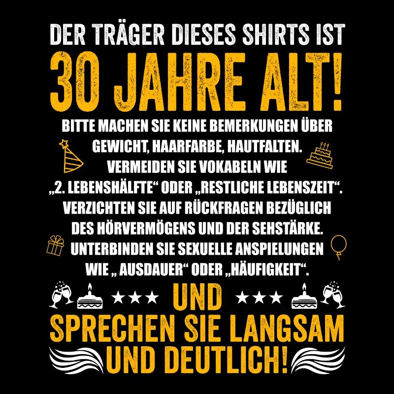 30. Geburtstag lustige Geschenke Männer 30 Jahre