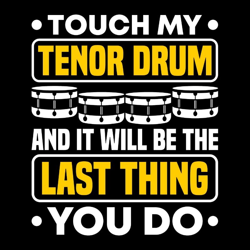 Tenor Drum Pad Marching Band Quad Drummer Tenor