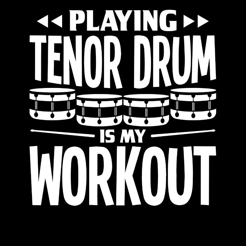 Tenor Drum Lover Percussion Marching Band Tenor