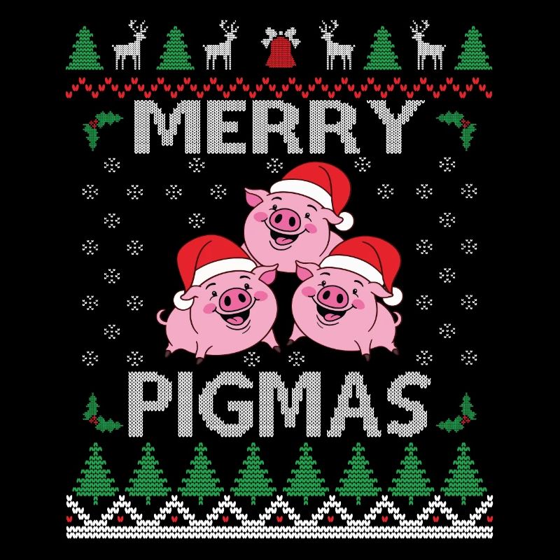 Joyeux Cochons Joyeux Noël