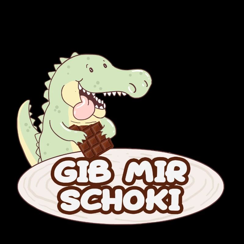 Schokolade Gib mir Schoki