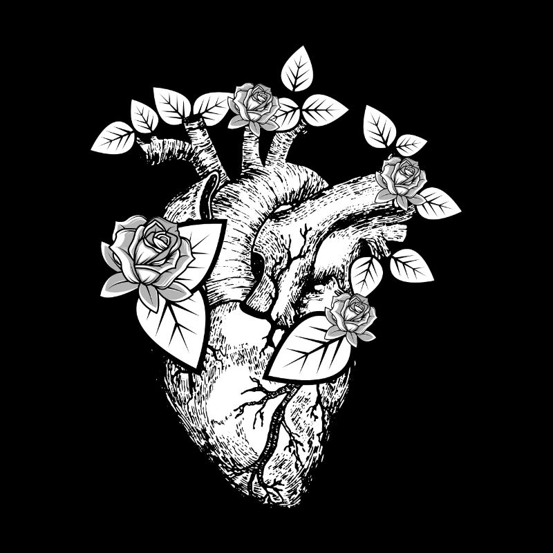 Heart root tree nature person gift