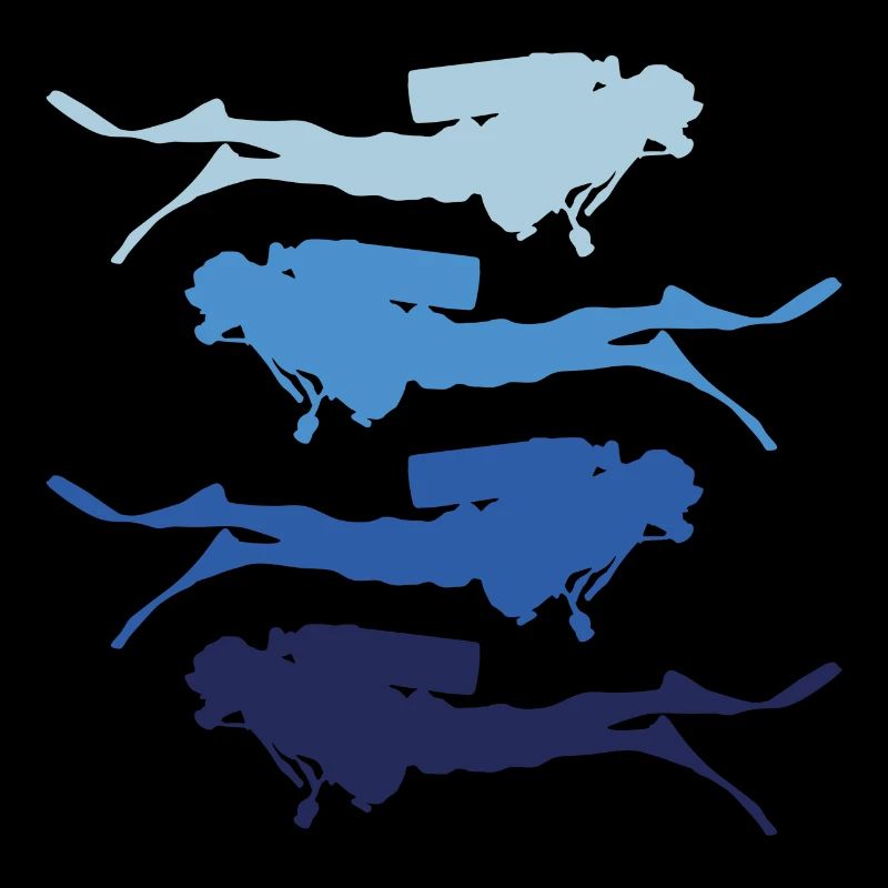 plongeur silhouette