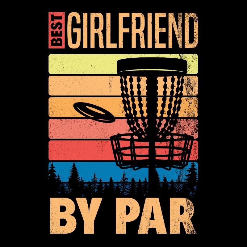 Funny Disc Golfing Beste Freundin von Par Disc