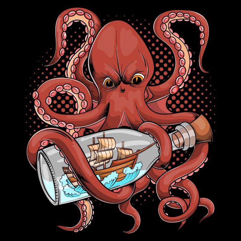 Oktopus Tentakel Kraken