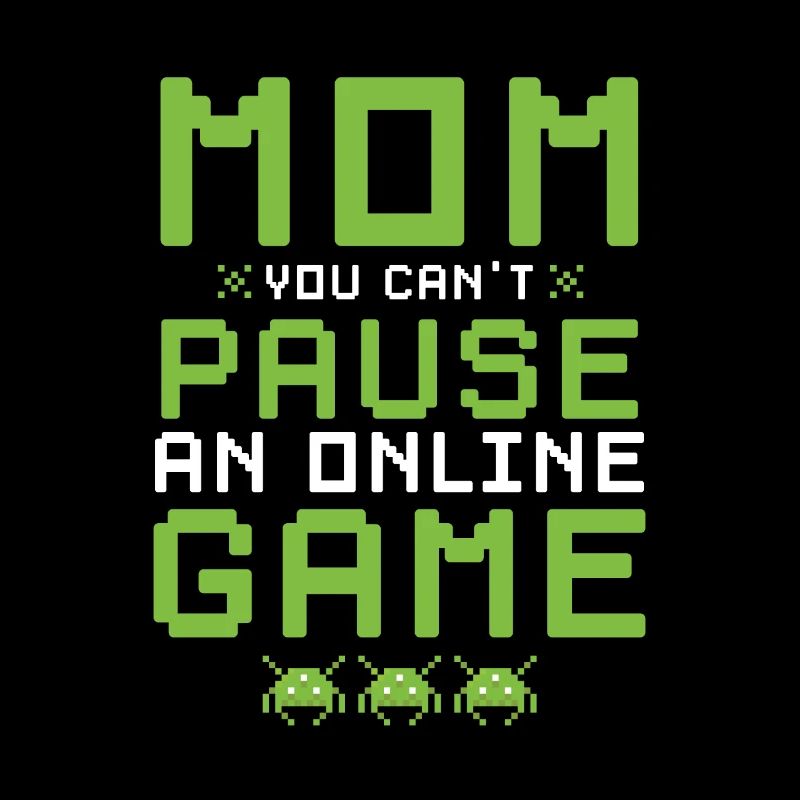 Gamers Gaming Videospiele Computers Geschenk Mom You