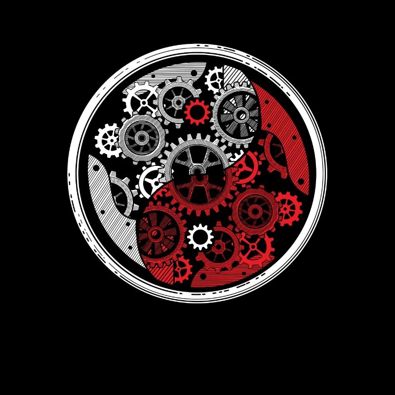 Yin Yang Harmony Mechanic Engineer Screwdriver