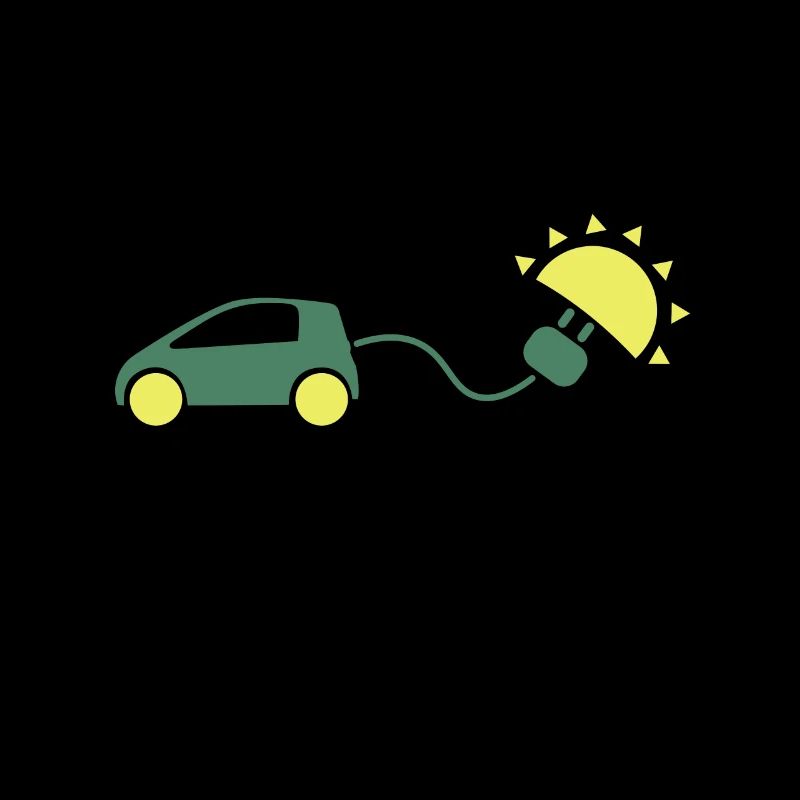 ECar Elektroauto Sonne Automobil Strom Geschenk