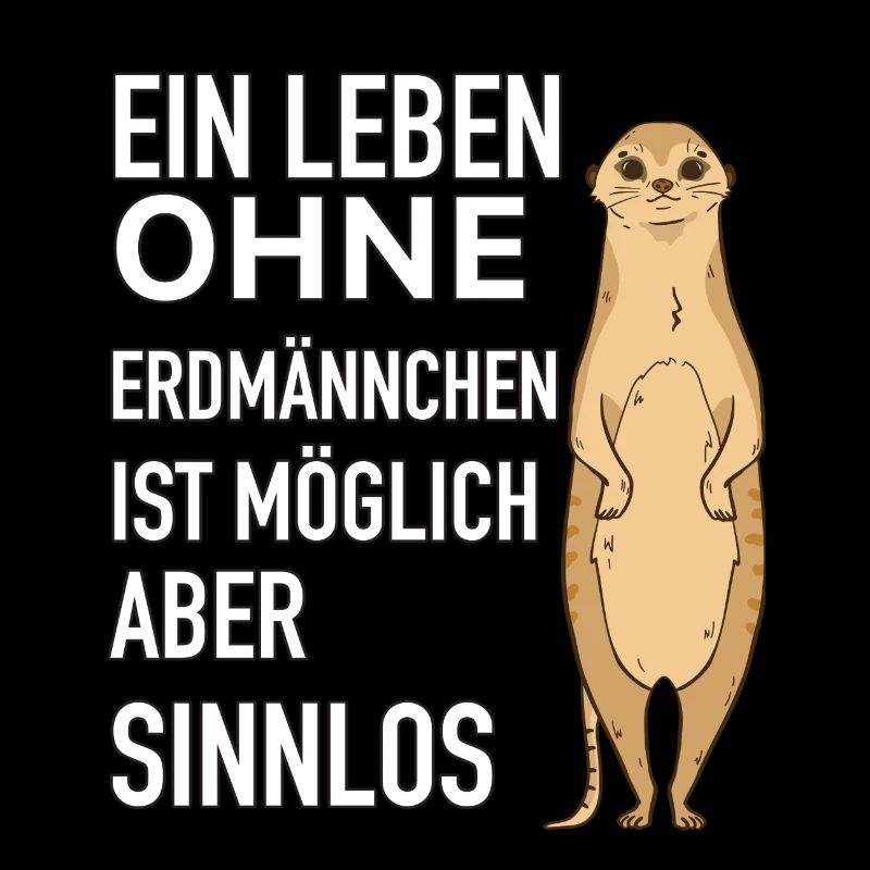 Erdmännchen Meerkat Liebhaber design Geschenkidee