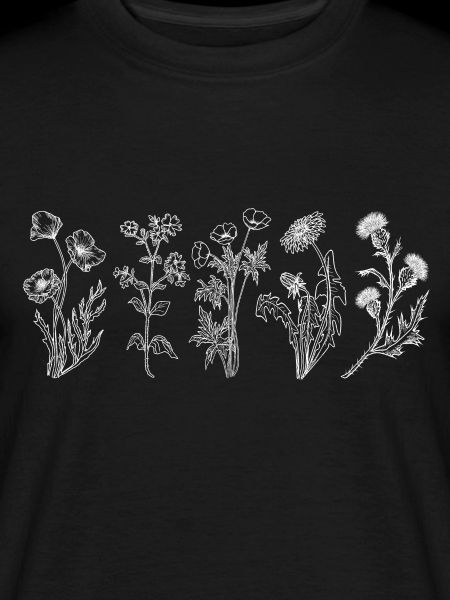 Wildflower Shirt, Wild Flowers Tshirt, X69Z FLORAL