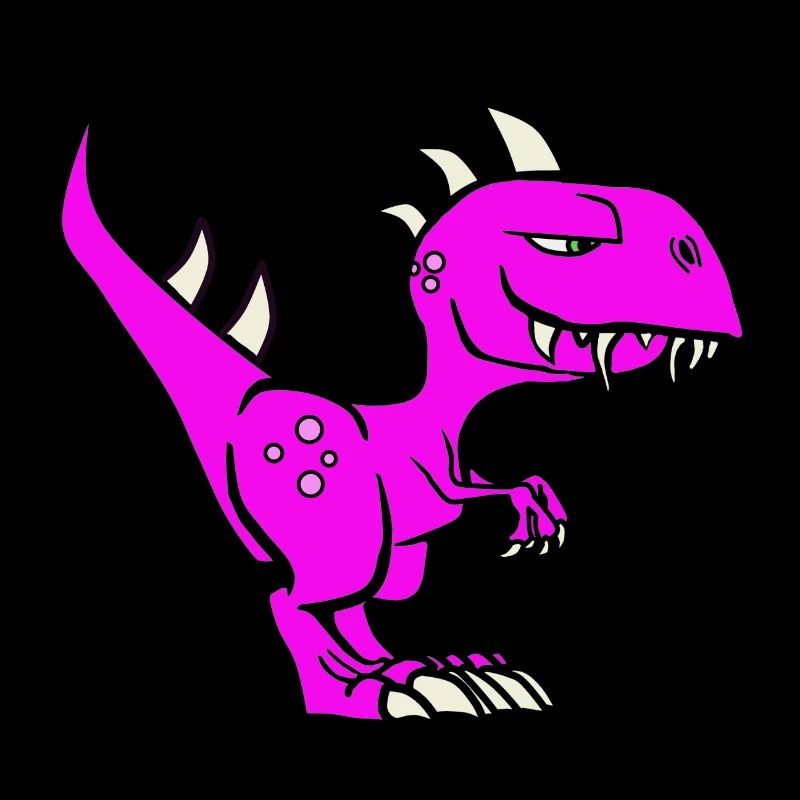 Dinosaur purple