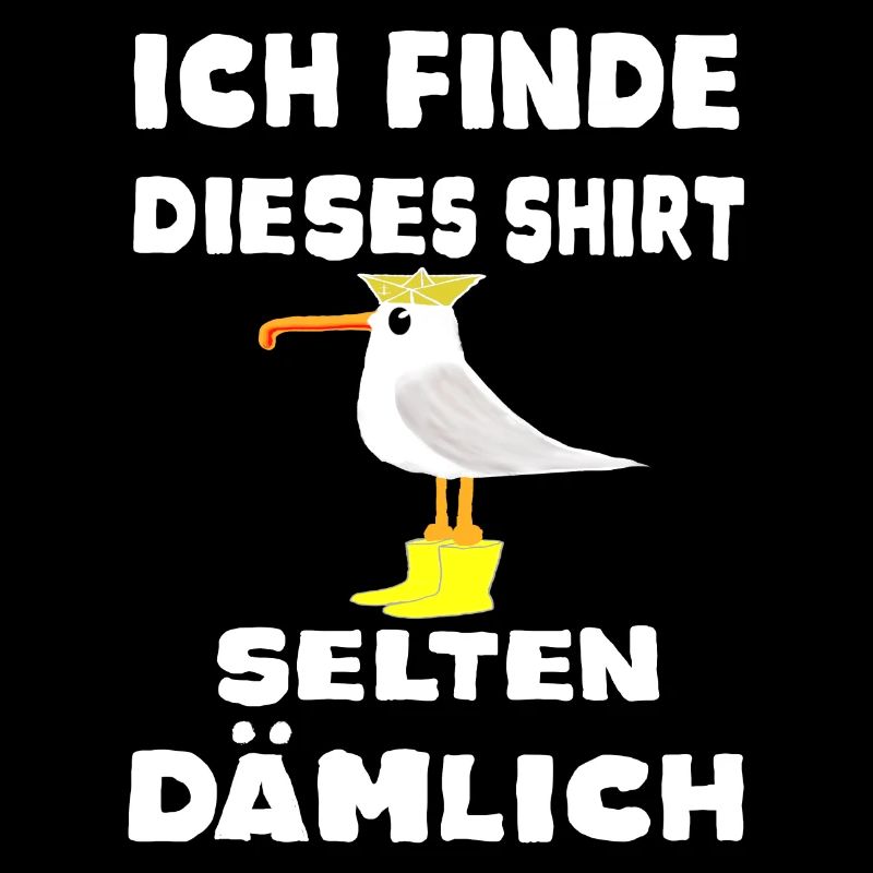 Möwe Spruch Moin Norden Geschenk Idee lustig