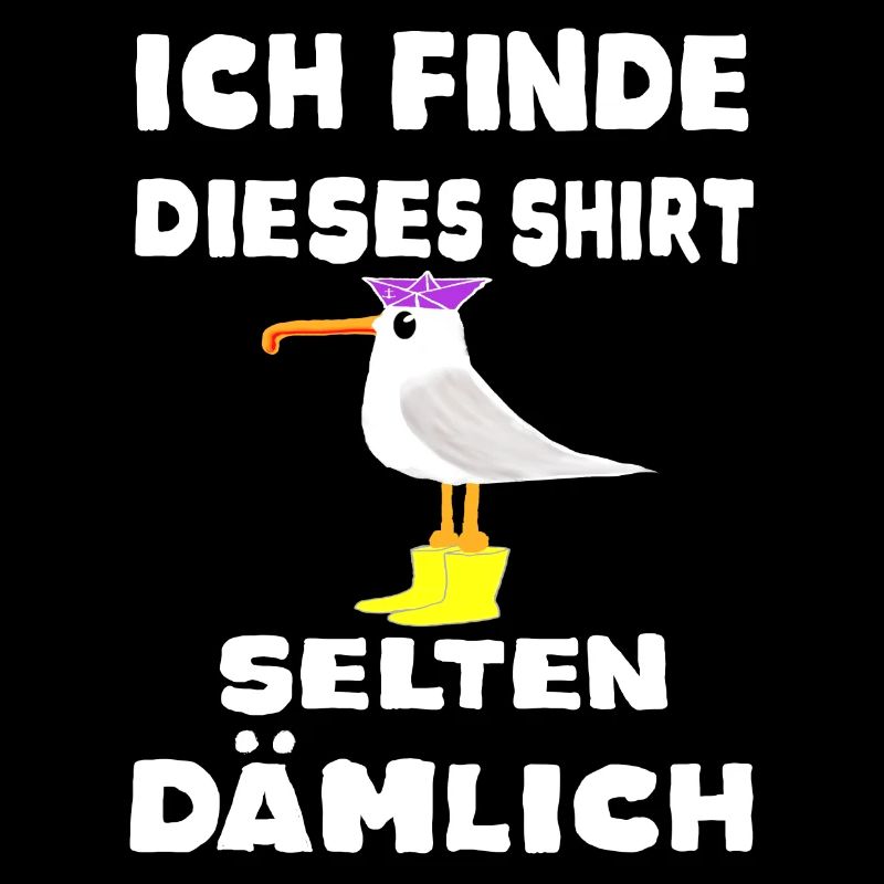 Möwe Spruch Moin Norden Geschenk
