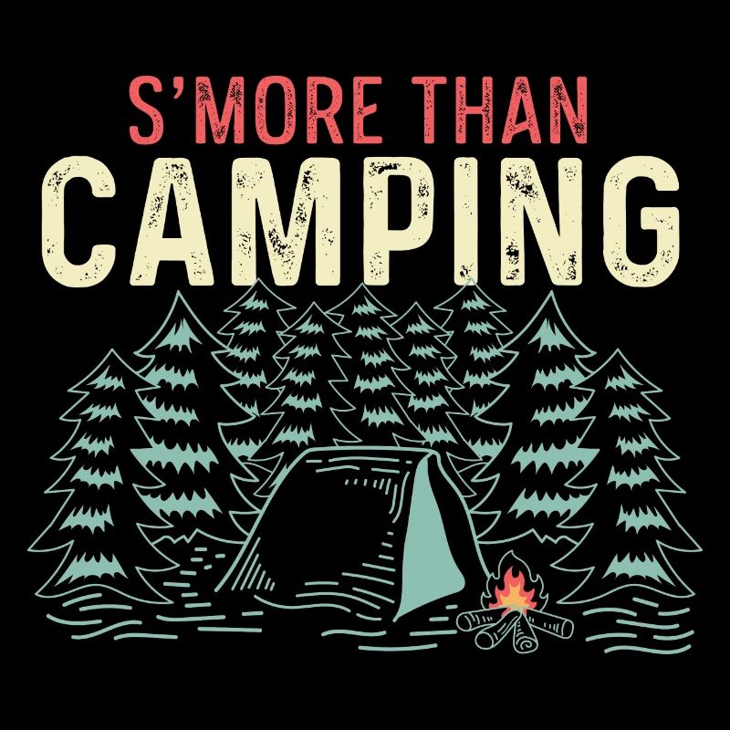 S'more as camping hiker or motorhome Geschen