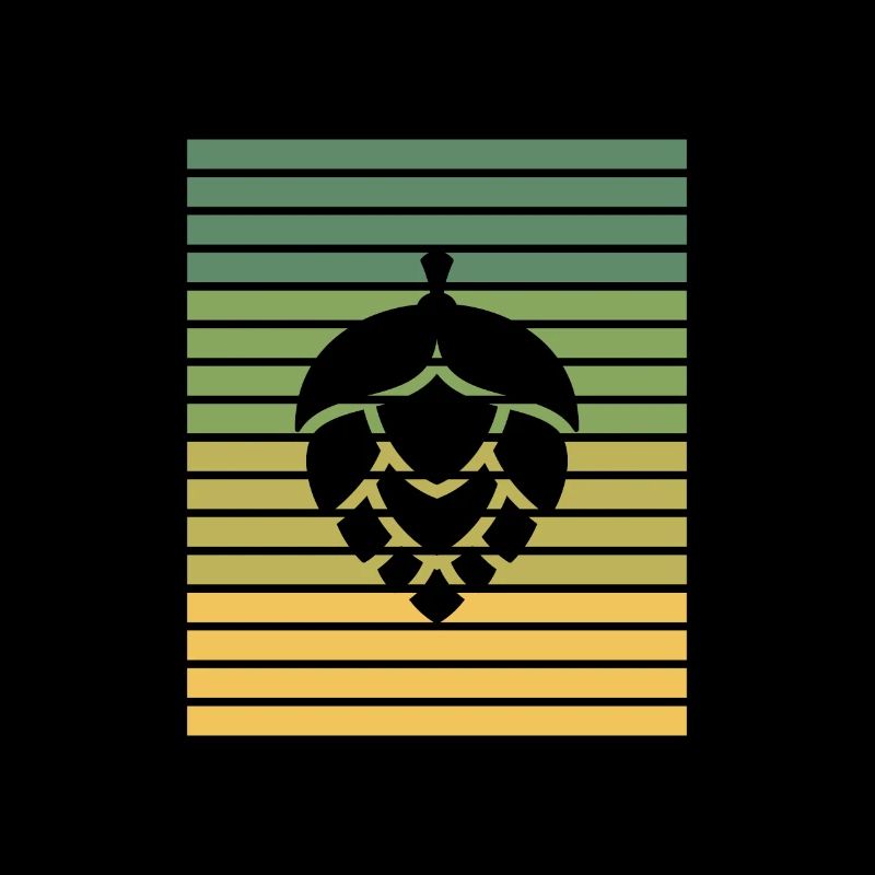 Houblon de bière rétro