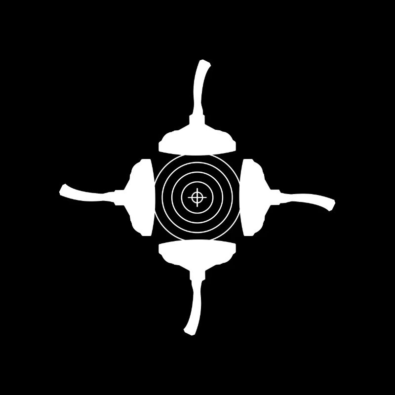 Stock Shooting Curling Target Circle