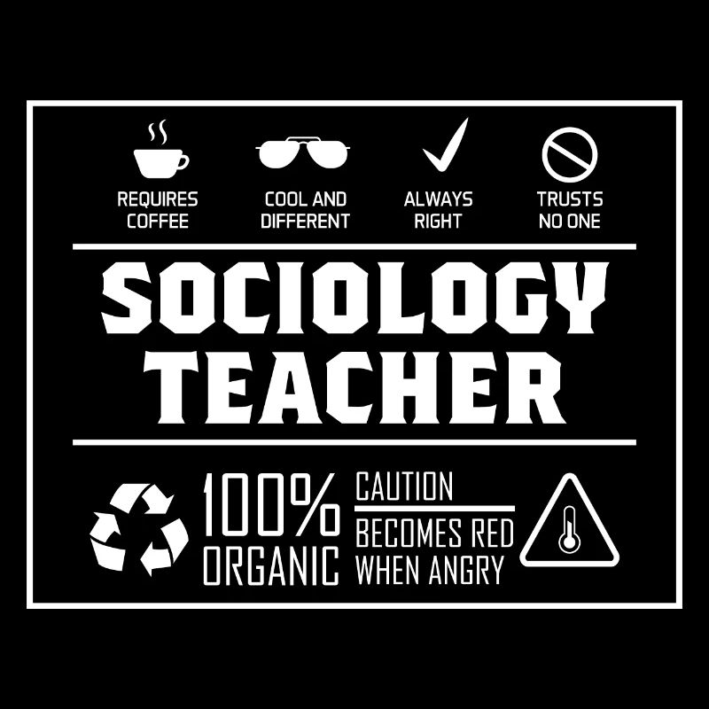 Professeur de sociologie. Cadeau de professeur d’université