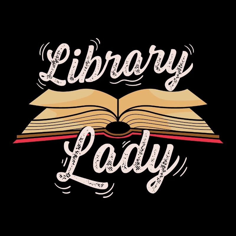 Library Lady OIC -Librarian Gift